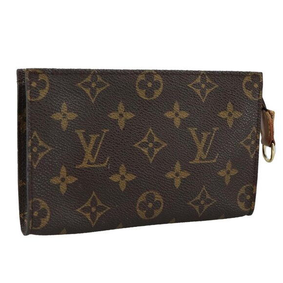 LOUIS VUITTON Monogram Bucket PM Accessory Pouch LV Auth - Picture 1 of 16